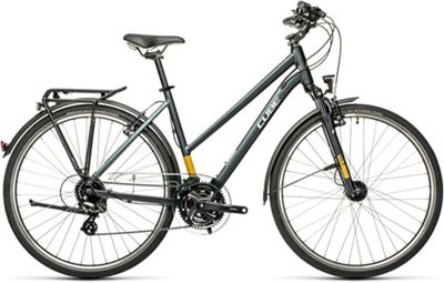 Cube Touring Trapeze Bike 2021 - 46cm (18) - Grey - Yellow