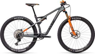 Cube AMS 100 C:68 TM 29 Suspension Bike 2021 - FlashGrey - Orange, FlashGrey - Orange