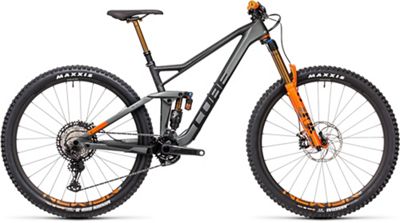 Cube Stereo 150 C:68 TM 29 Suspension Bike 2021 - FlashGrey - Orange, FlashGrey - Orange