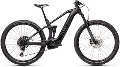Cube Stereo Hybrid 140 HPC Race 625 E-Bike 2021 - Nero/Grigio, Nero/Grigio