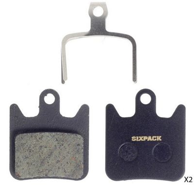 Sixpack Racing Hope Organic Brake Pads - nero - X2, nero
