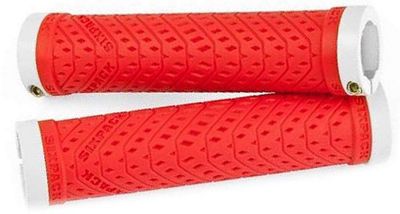 Sixpack Racing K-Trix Lock-On Grips - rosso - bianco, rosso - bianco