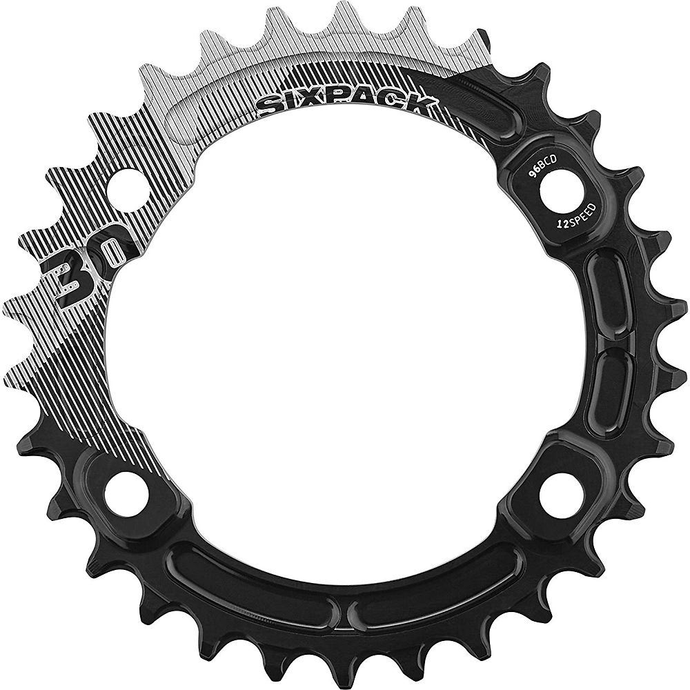 Sixpack Racing K-Ring XT M8000 Narrow-Wide Chainring - Noir - 30t, Noir
