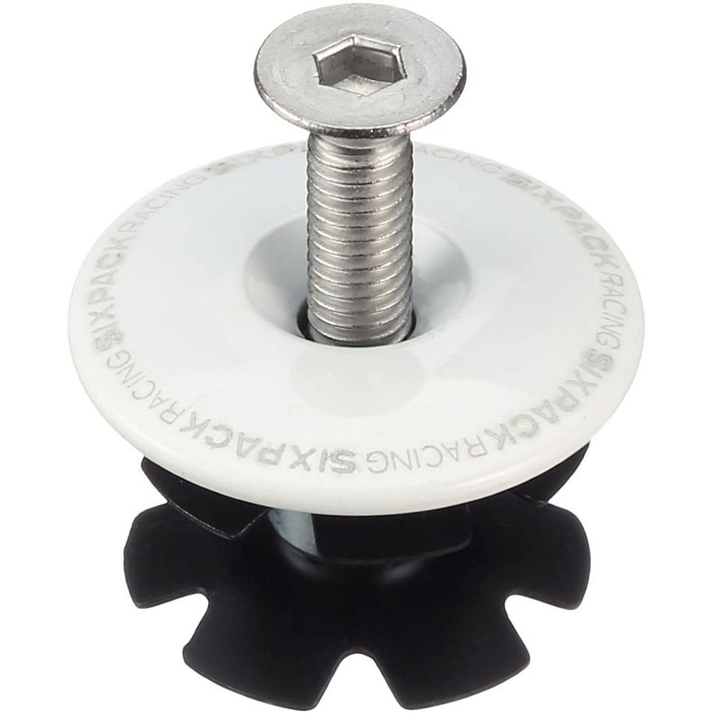 Sixpack Racing Standard Top Cap - Blanc - 1.1/8, Blanc
