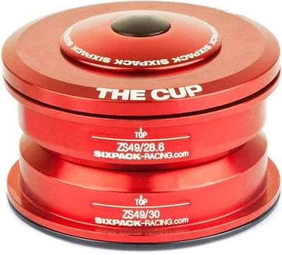 Sixpack Racing The Cup Headset - Rouge, Rouge
