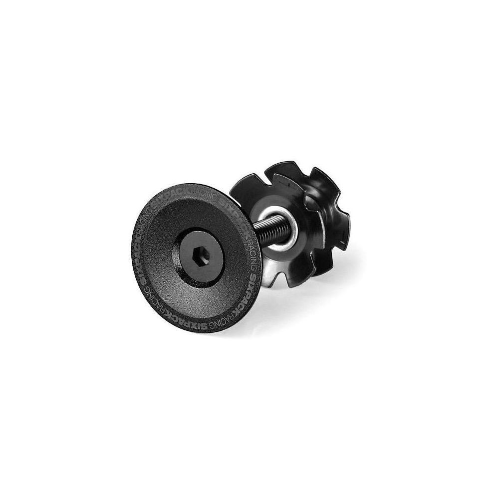 Sixpack Racing Skywalker Top Cap - Noir - 1.1/8, Noir