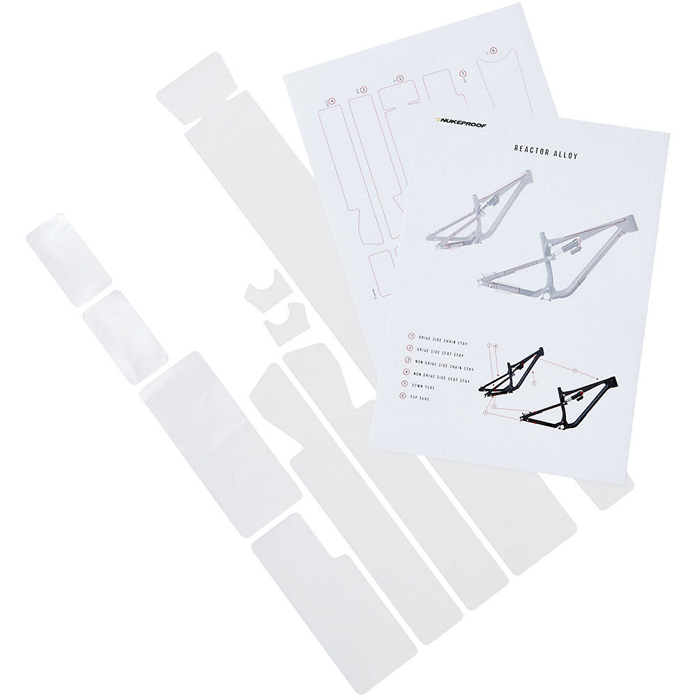 Nukeproof Reactor Alloy MTB Frame Protection Kit - Neutral - Option 1}, Neutral