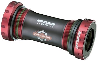 FSA MegaExo Ceramic MTB Bottom Bracket - Noir - BSA 68-73mm 24 mm, Noir