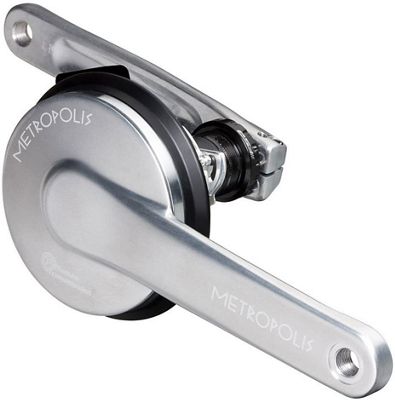 FSA Metropolis Patterson Chainset - Argent - 28-45T, Argent