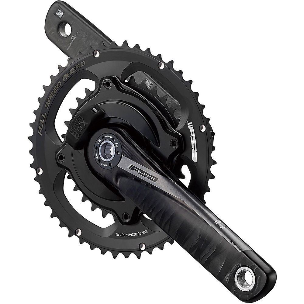 FSA Powerbox Carbon Road Chainset - UD Carbon, UD Carbon