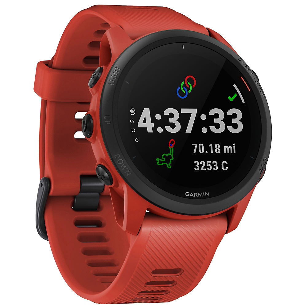 Image of Garmin Forerunner 745 GPS Watch - Red, Red