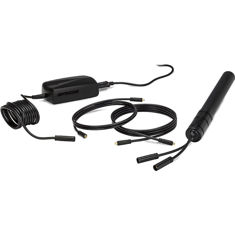 FSA K-Force WE Battery Charger-Cable Set - Noir - 700 & 1100 mm, Noir