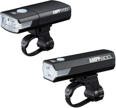 Cateye AMPP 1100 & AMPP 800 Combo Light Set - Black, Black