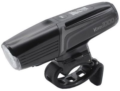 Moon Meteor Vortex Front Bike Light - Black, Black