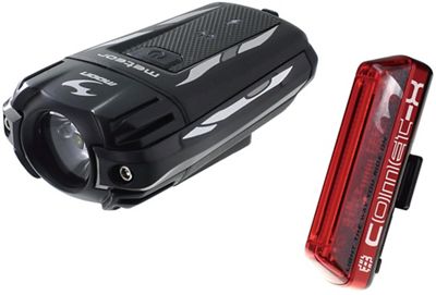 Moon Meteor & Comet X Bike Light Set - Black, Black