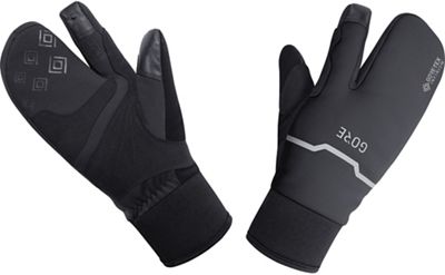 Gore Wear GTX Infinium Thermo Split Gloves  - Black - XS, Black