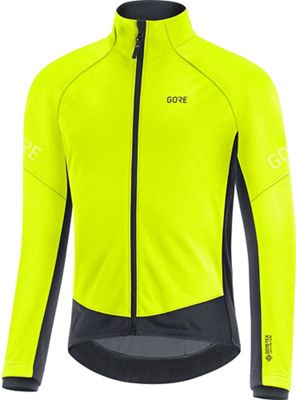 Gore Wear C3 Gore-Tex Infinium Thermo Jacket AW20 - Neon Yellow-Black - S}, Neon Yellow-Black