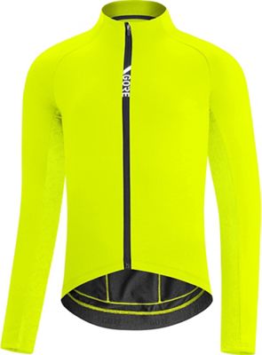 Gore Wear C5 Thermo Jersey - Neon Yellow-Citrus Green - S}, Neon Yellow-Citrus Green