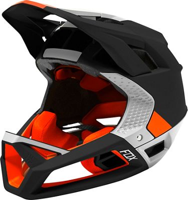 Casco integrale MTB Fox Racing Proframe - nero - arancione} - L}, nero - arancione}