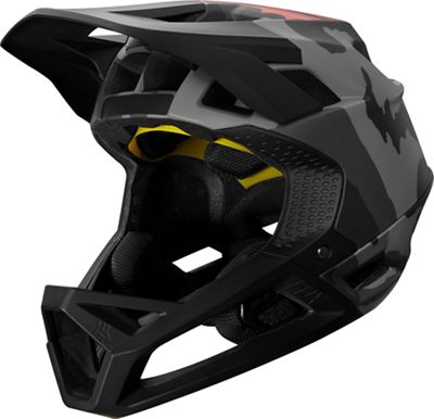 Click to view product details and reviews for Fox Racing Proframe Full Face Mtb Helmet Black Camo S Black Camo.