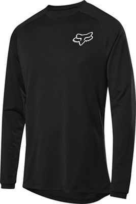 Fox Racing Tecbase Long Sleeve Baselayer - Nero, Nero