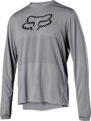 Fox Racing Ranger Long Sleeve Foxhead Jersey - Acier Gris - XXL, Acier Gris