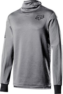 Fox Racing Defend Thermo Hooded Jersey 2020 - Acier Gris - L, Acier Gris