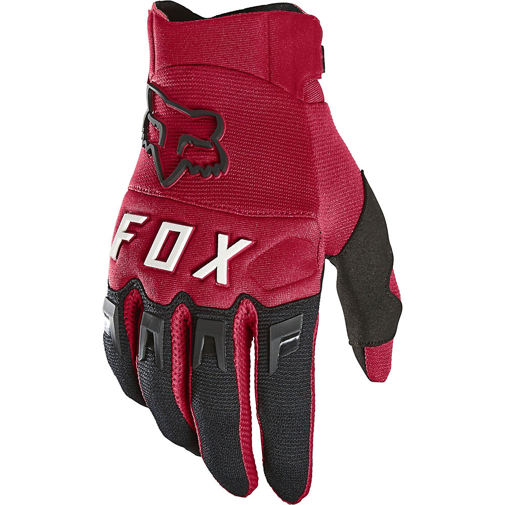 Fox Racing Dirtpaw Race Gloves 2020 - Rouge flemme, Rouge flemme