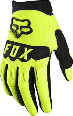 Fox Racing Youth Dirtpaw Fyce Gloves - Fluo Yellow - M}, Fluo Yellow