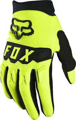 Fox Racing Youth Dirtpaw Fyce Gloves - Fluo Yellow - S}, Fluo Yellow