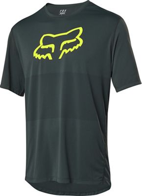Fox Racing Ranger Short Sleeve Foxhead Jersey - Emeraude, Emeraude