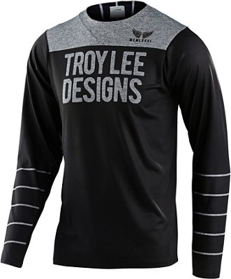Troy Lee Designs Skyline Chill Jersey  - Pinstripe Black - M, Pinstripe Black