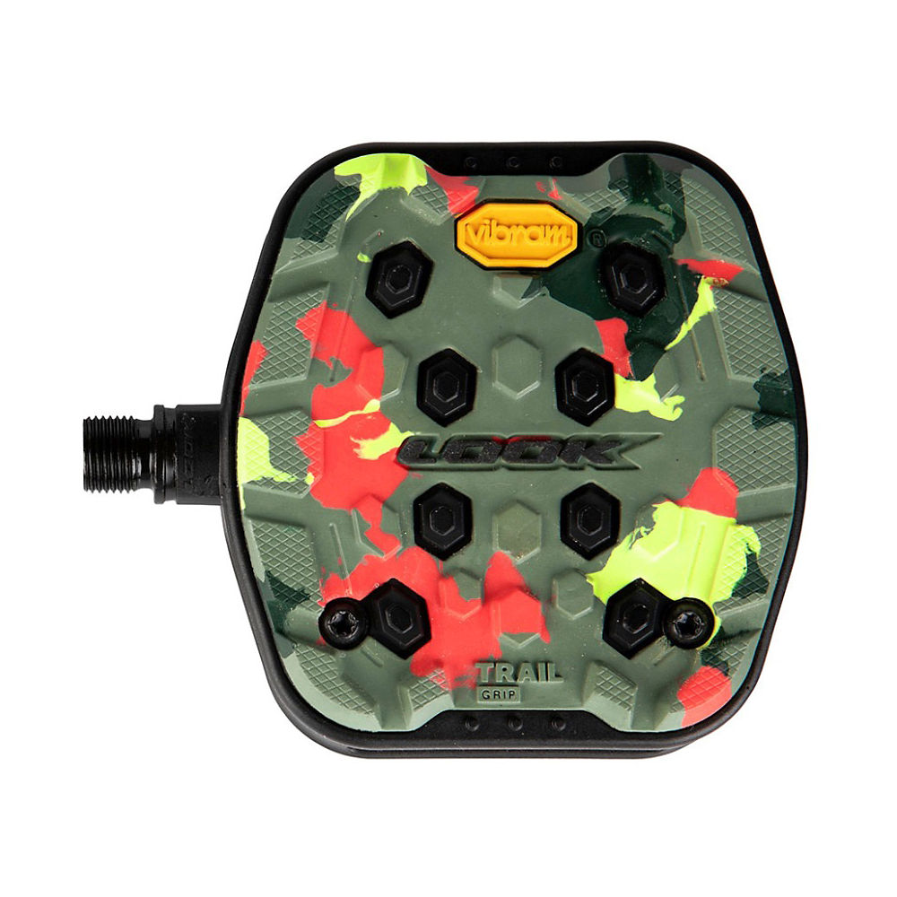 Look Trail Grip Flat Pedals 2021 - Camo, Camo