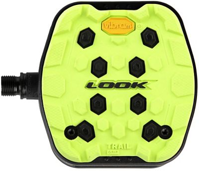 Look Trail Grip Flat Pedals - Lime, Lime