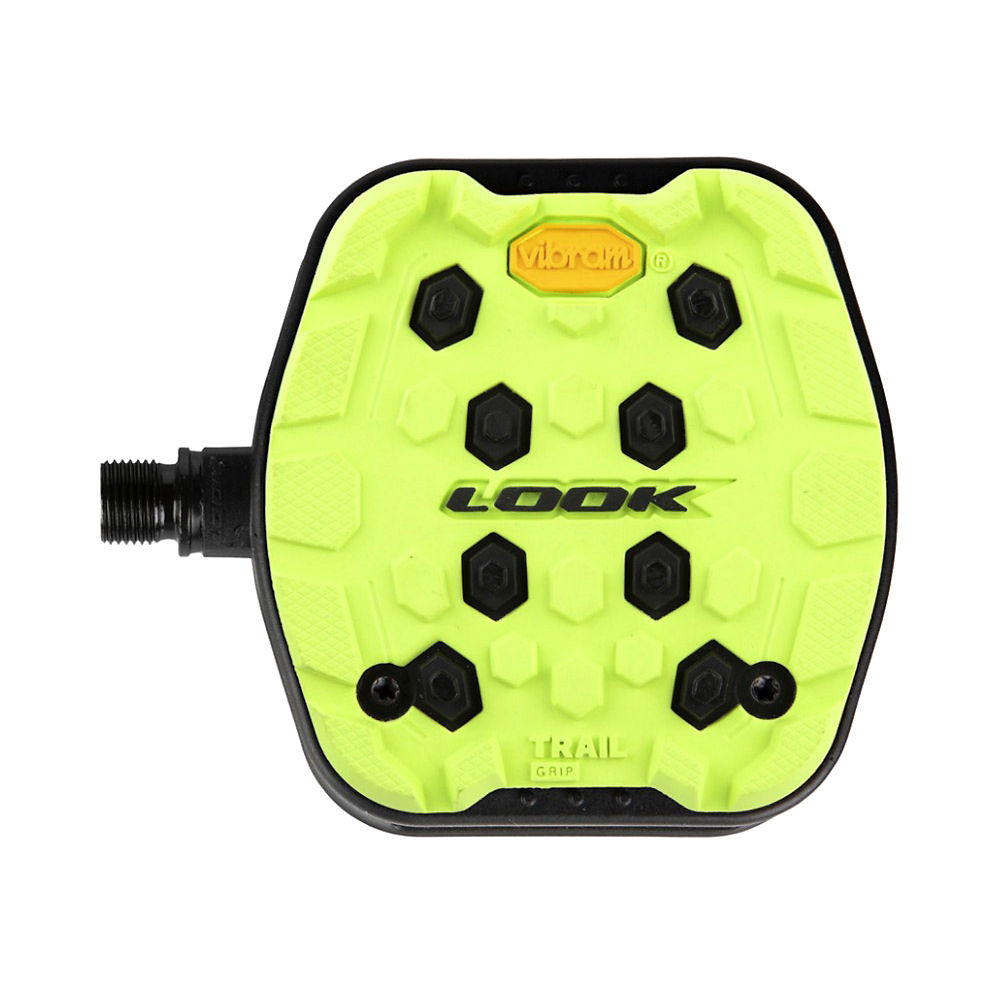 Look Trail Grip Flat Pedals 2021 - Citron, Citron
