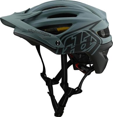 Troy Lee Designs A2 Decoy MTB Helmet (MIPS)  - Silver Blue-Green - XL/XXL, Silver Blue-Green