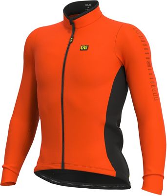 Alé Solid Fondo Long Sleeve Jersey - Orange, Orange