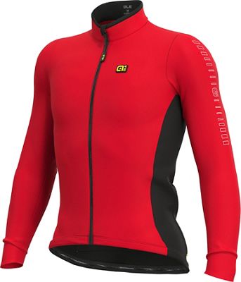 Alé Solid Fondo Long Sleeve Jersey - Red - XXXL}, Red