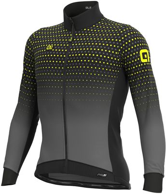 Alé PR-S Bullet Winter DWR Jersey - Black-Grey - L}, Black-Grey