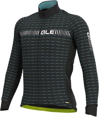 Alé Graphics PRR Green Road Winter Jersey - Noir - blanc, Noir - blanc