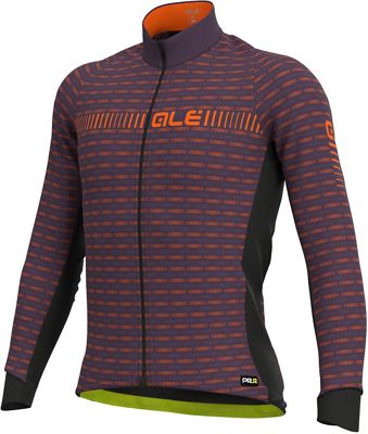 Maglia invernale Alé Graphics PRR Green Road - Plum Orange, Plum Orange