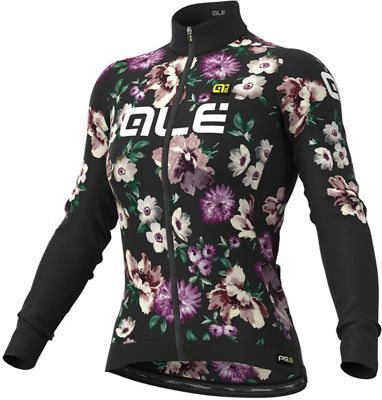 Alé Women's Graphics PRR Fiori Winter Jersey - Noir - XS, Noir
