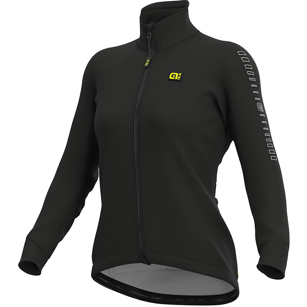 Alé Women's Solid Fondo Jacket - Noir, Noir