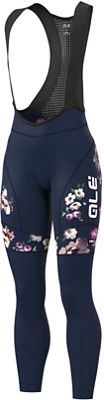 Alé Women's Graphics PRR Fiori Bib Tights - Noir/Bleu - XS, Noir/Bleu