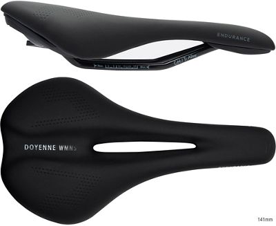 Prime Doyenne Womens Endurance Saddle - Black - 141mm, Black