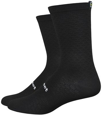 Defeet 6" Evo Mont Ventoux Socks SS20 - Black - S}, Black