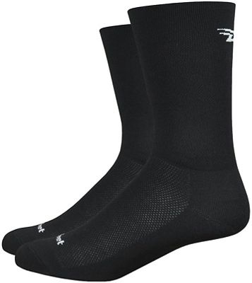 Defeet Aireator D-Logo Double Cuff Socks SS20 - Black - XL}, Black