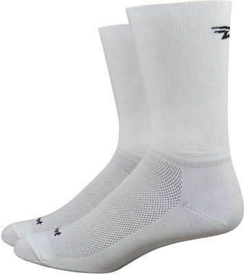 Defeet Aireator D-Logo Double Cuff Socks SS20 - White - S}, White