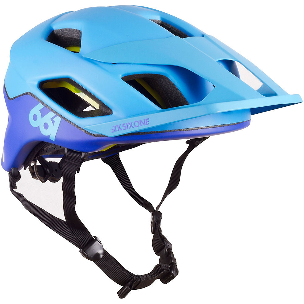 SixSixOne Crest MIPS MTB Helmet 2020 - Bleu - XS/S, Bleu