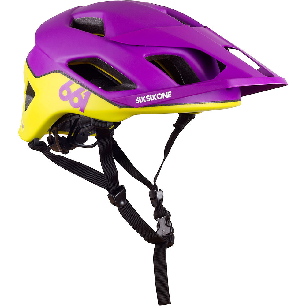 SixSixOne Crest MIPS MTB Helmet 2020 - Violet - XL/XXL, Violet